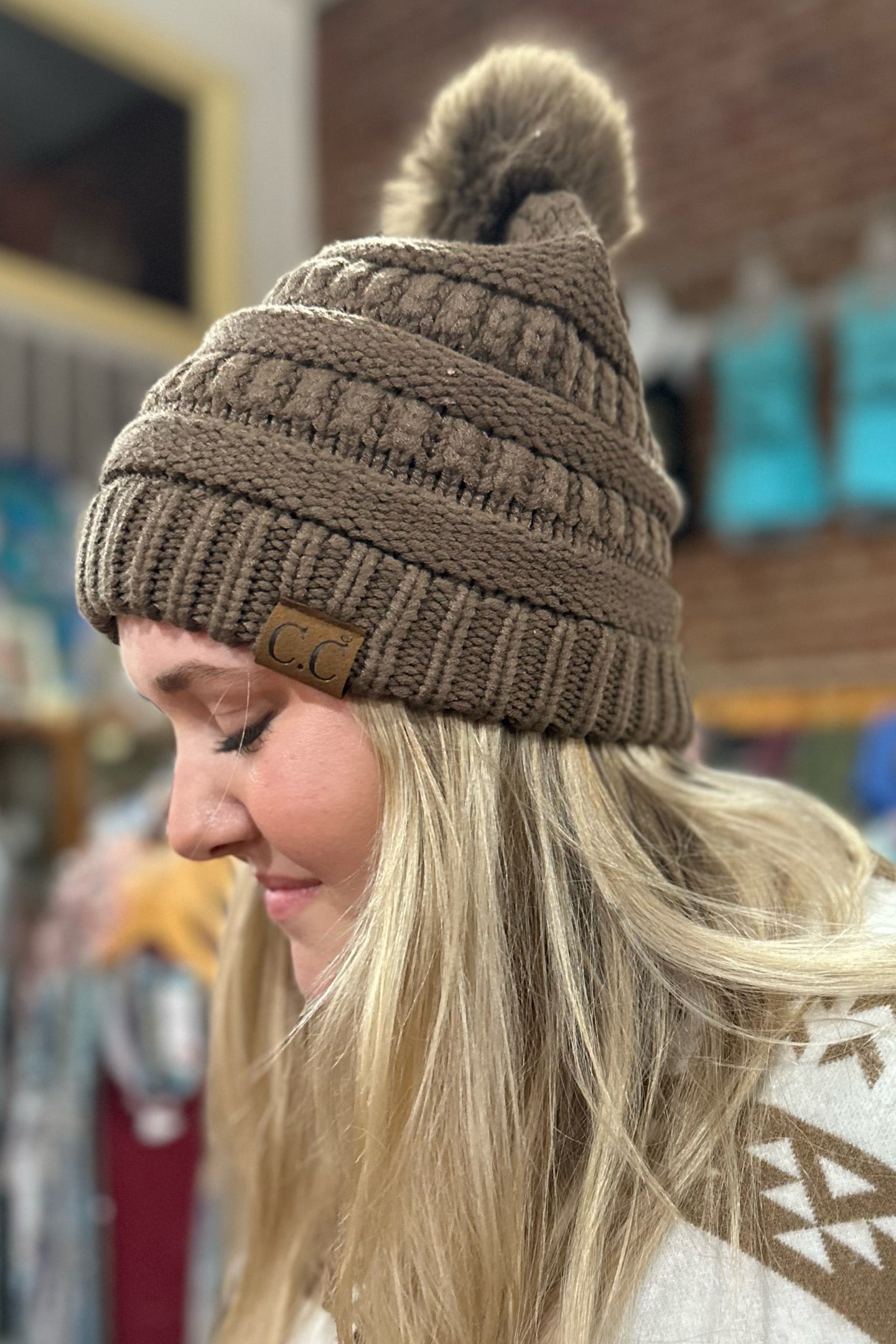 Super Soft Pom Beanie GALLOP 'N GLITZ – Gallop 'n Glitz