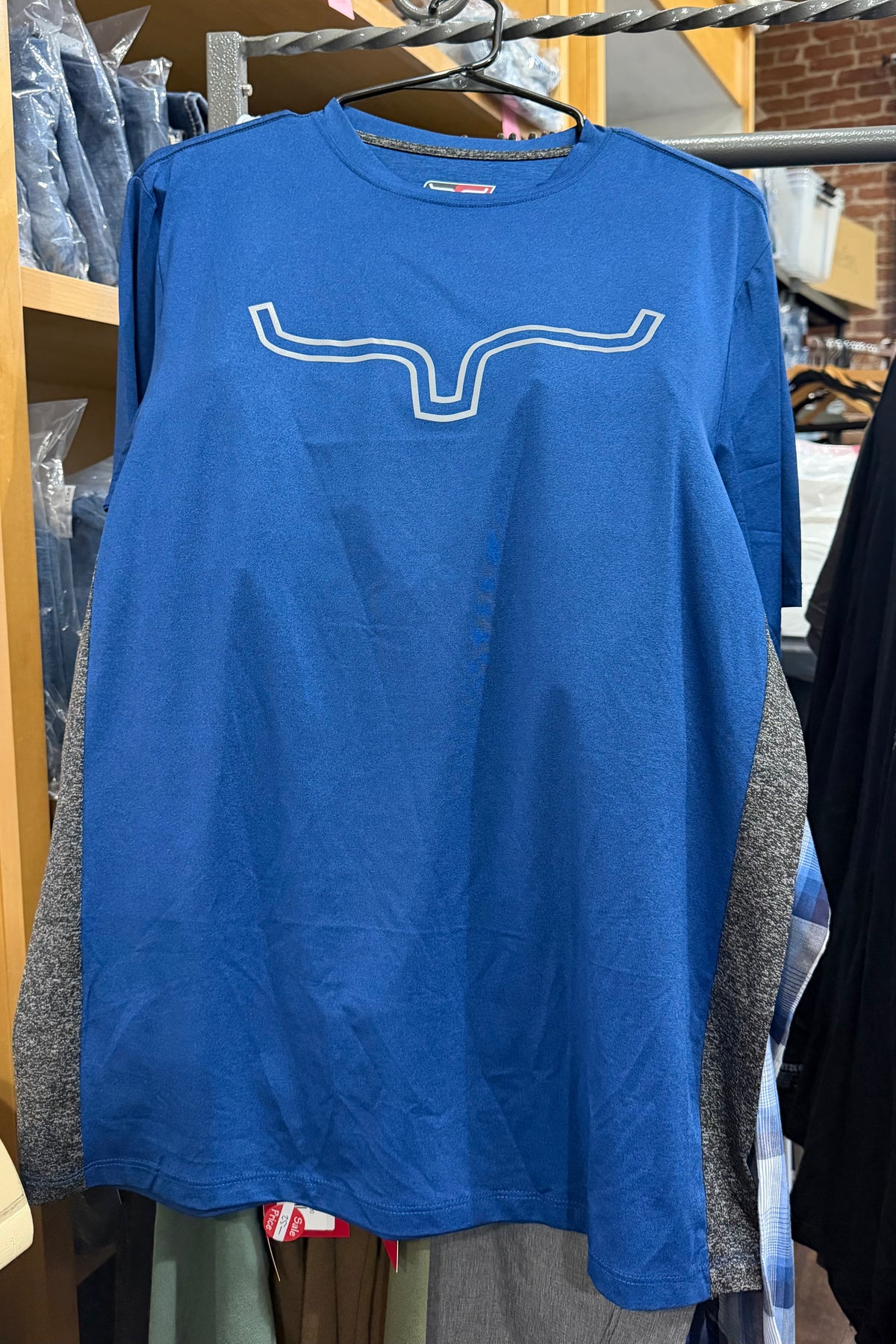 Kimes Mens Phase 2 Tech Tee Navy-Men's T-Shirt-Kimes-Gallop 'n Glitz- Women's Western Wear Boutique, Located in Grants Pass, Oregon