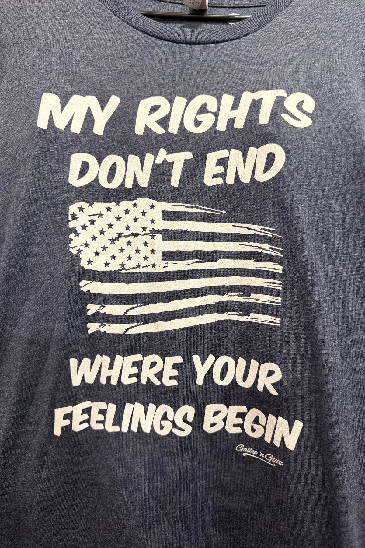 Men's My Right's Tee Shirt-Men's T-Shirt-Gallop 'n Glitz-Gallop 'n Glitz- Women's Western Wear Boutique, Located in Grants Pass, Oregon