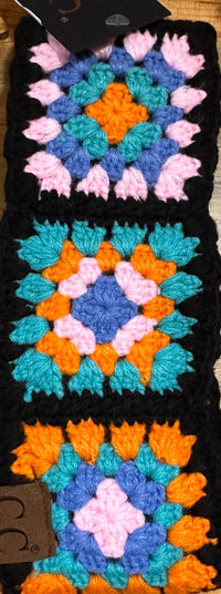 Fuzzy Lined Crochet Head Wrap By C.C Beanie-Beanie/Scarf-C.C. Beanie-Gallop 'n Glitz- Women's Western Wear Boutique, Located in Grants Pass, Oregon