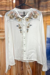 Prairie Bloom Floral Blouse by Stetson