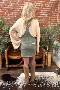 Country Girl High Rise Overall Skirt by Judy Blue-Skirt-Judy Blue-Gallop 'n Glitz- Women's Western Wear Boutique, Located in Grants Pass, Oregon