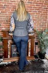 High Rise Raw Hem Flare by Judy Blue-Flare-Judy Blue-Gallop 'n Glitz- Women's Western Wear Boutique, Located in Grants Pass, Oregon