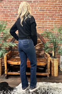 Tummy Control High Rise Straight Jeans by Judy Blue-Straight-Judy Blue-Gallop 'n Glitz- Women's Western Wear Boutique, Located in Grants Pass, Oregon