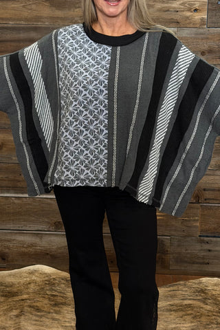 The Blue Hour Knit Top by Oli & Hali-Top-Oli & Hali-Gallop 'n Glitz- Women's Western Wear Boutique, Located in Grants Pass, Oregon