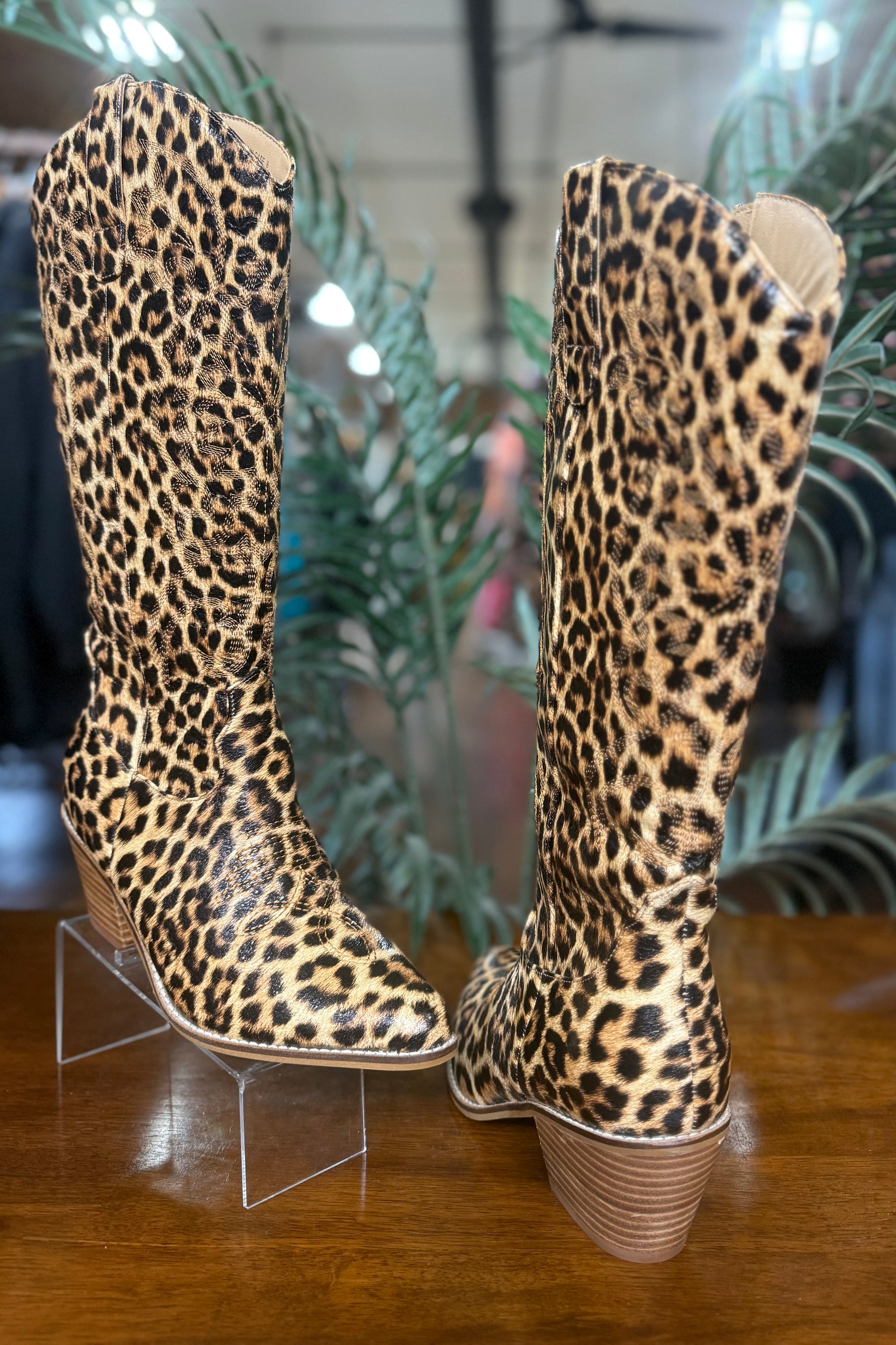 Just In Case Leopard Snip Toe Boot by Corkys-Women's Boot-Corkys-Gallop 'n Glitz- Women's Western Wear Boutique, Located in Grants Pass, Oregon