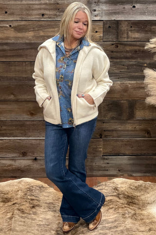 Santa Fe Knit Jacket by Kut From The Kloth-Jacket-Kut From The Kloth-Gallop 'n Glitz- Women's Western Wear Boutique, Located in Grants Pass, Oregon