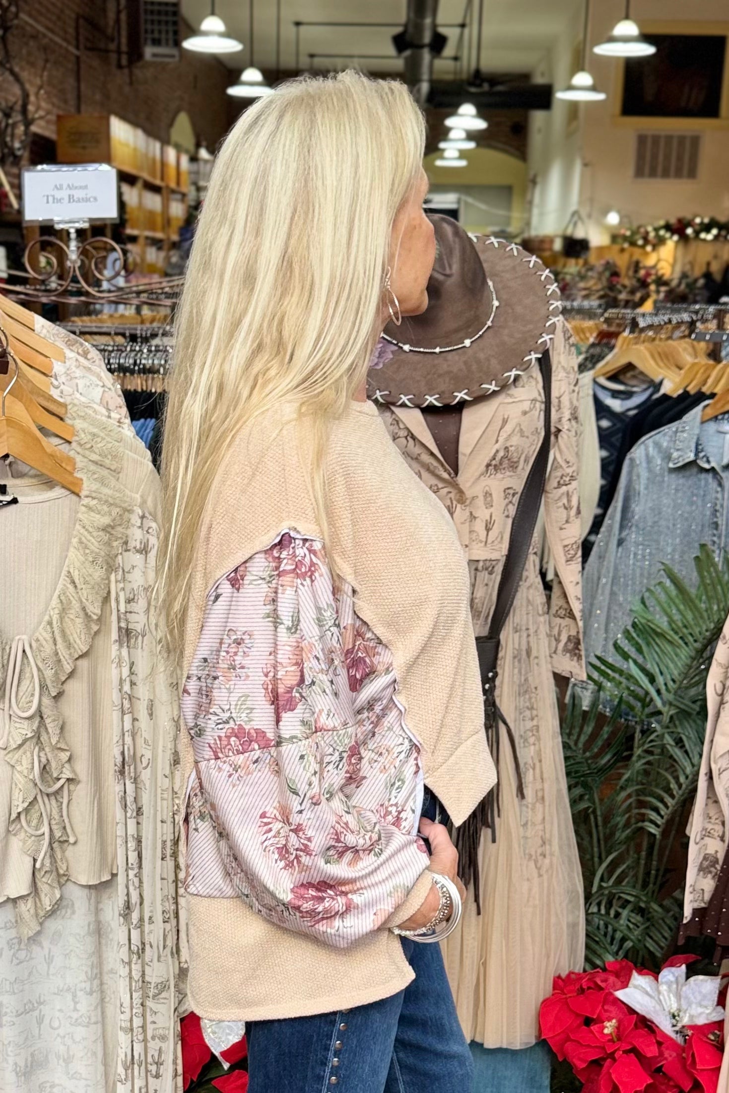 Petal Patch Pullover-Door Buster-Kori America-Gallop 'n Glitz- Women's Western Wear Boutique, Located in Grants Pass, Oregon