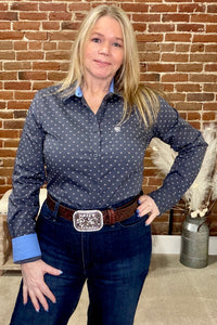 Women’s Horseshoe Print Kirby Shirt by Ariat