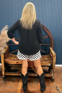 Kreek Denim Shorts-Shorts-Sterling Kreek-Gallop 'n Glitz- Women's Western Wear Boutique, Located in Grants Pass, Oregon