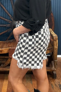 Kreek Denim Shorts-Shorts-Sterling Kreek-Gallop 'n Glitz- Women's Western Wear Boutique, Located in Grants Pass, Oregon