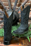 Black Embroidered Boots by Circle G-Women's Boot-Circle G Boots-Gallop 'n Glitz- Women's Western Wear Boutique, Located in Grants Pass, Oregon
