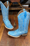 Lt Blue Embroidered Boot by Circle G Boots-Women's Boot-Circle G Boots-Gallop 'n Glitz- Women's Western Wear Boutique, Located in Grants Pass, Oregon