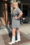 Animal Print Dress with Smocked Waist-Dress-Molly Bracken-Gallop 'n Glitz- Women's Western Wear Boutique, Located in Grants Pass, Oregon
