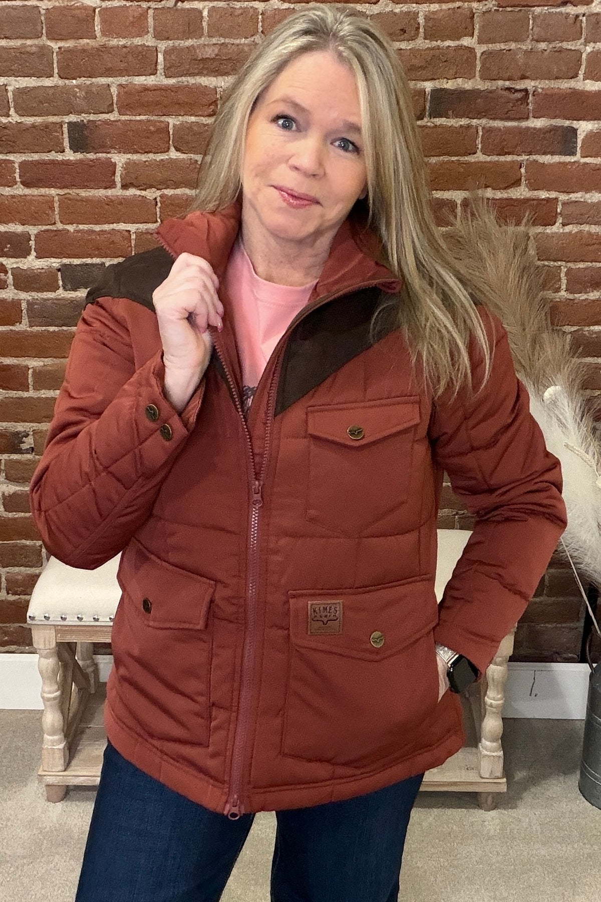 Lenora Puffer Jacket by Kimes Ranch-Jacket-Kimes-Gallop 'n Glitz- Women's Western Wear Boutique, Located in Grants Pass, Oregon