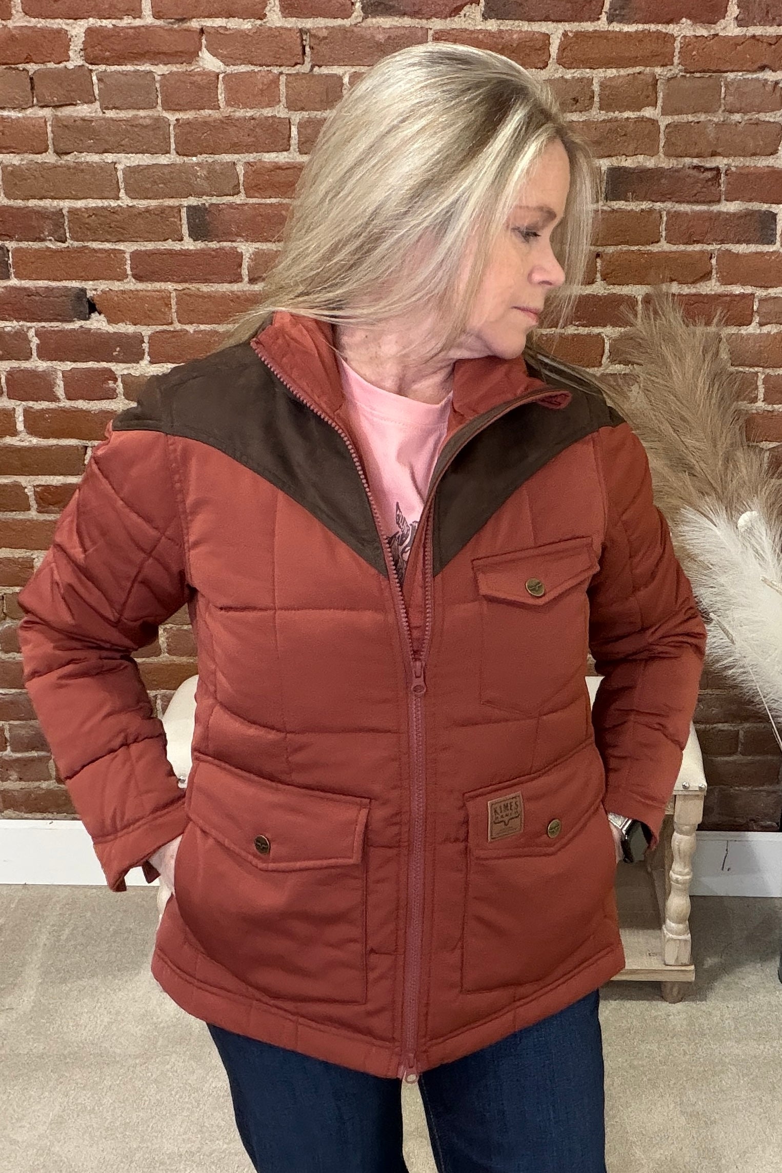 Lenora Puffer Jacket by Kimes Ranch-Jacket-Kimes-Gallop 'n Glitz- Women's Western Wear Boutique, Located in Grants Pass, Oregon