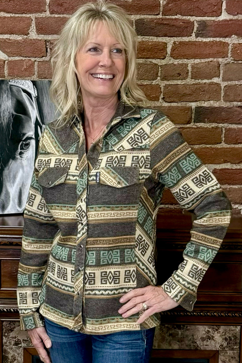 Women's Lorelei Snap Shirt by Outback-Jacket-Outback Trading-Gallop 'n Glitz- Women's Western Wear Boutique, Located in Grants Pass, Oregon