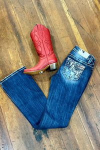 Miss Me American Dreams Mid Rise Bootcut Jean-Bootcut-Miss Me-Gallop 'n Glitz- Women's Western Wear Boutique, Located in Grants Pass, Oregon