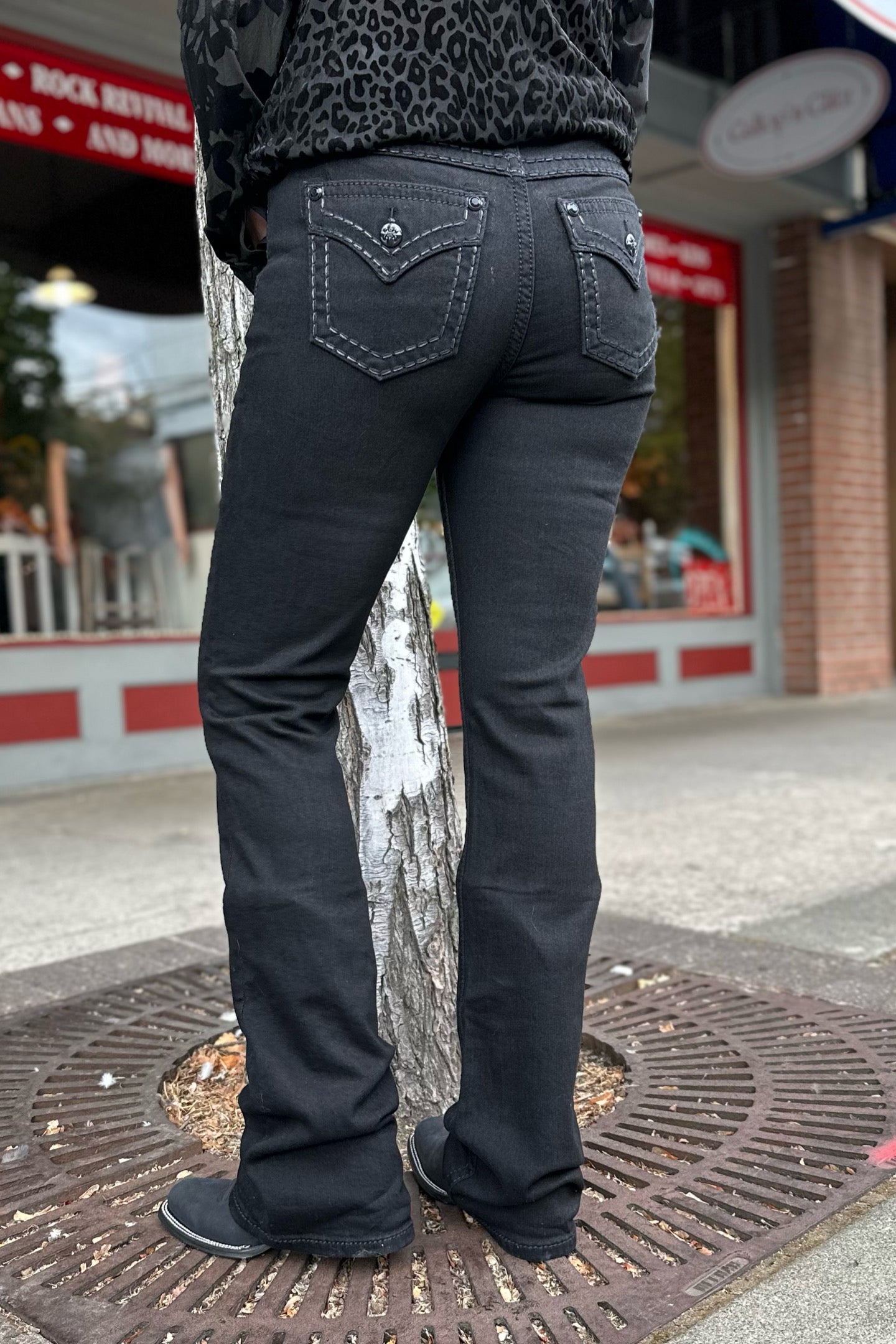 Black miss me jeans 2024 bootcut