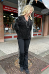 Miss Me Black Mid Rise Bootcut Jean-Bootcut-Miss Me-Gallop 'n Glitz- Women's Western Wear Boutique, Located in Grants Pass, Oregon