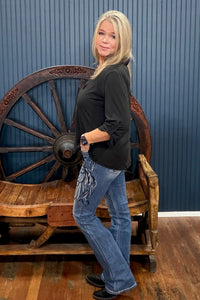 The Midnight Rodeo Bootcut Jean by Miss Me-Bootcut-Miss Me-Gallop 'n Glitz- Women's Western Wear Boutique, Located in Grants Pass, Oregon