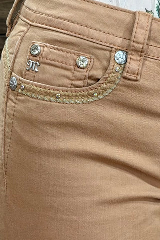 Ainsley Tan Bootcut Jean by Miss Me-Bootcut-Miss Me-Gallop 'n Glitz- Women's Western Wear Boutique, Located in Grants Pass, Oregon