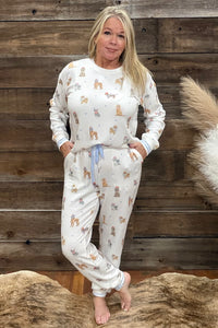 Meet Me In Pawris PJ Set By PJ Salvage