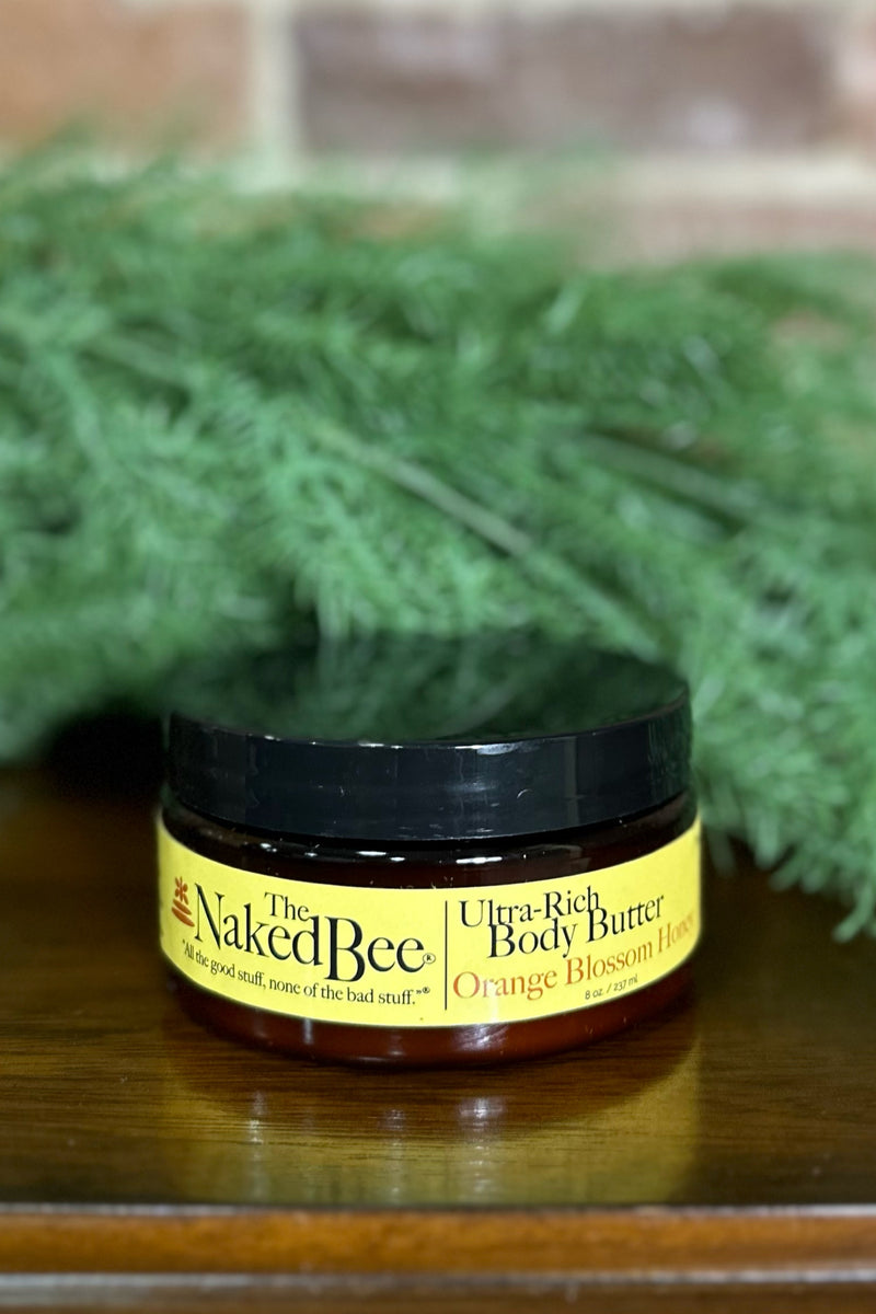 Orange Blossom Honey Ultra-Rich Body Butter 8 oz by Naked Bee-Gift-Naked Bee-Gallop 'n Glitz- Women's Western Wear Boutique, Located in Grants Pass, Oregon