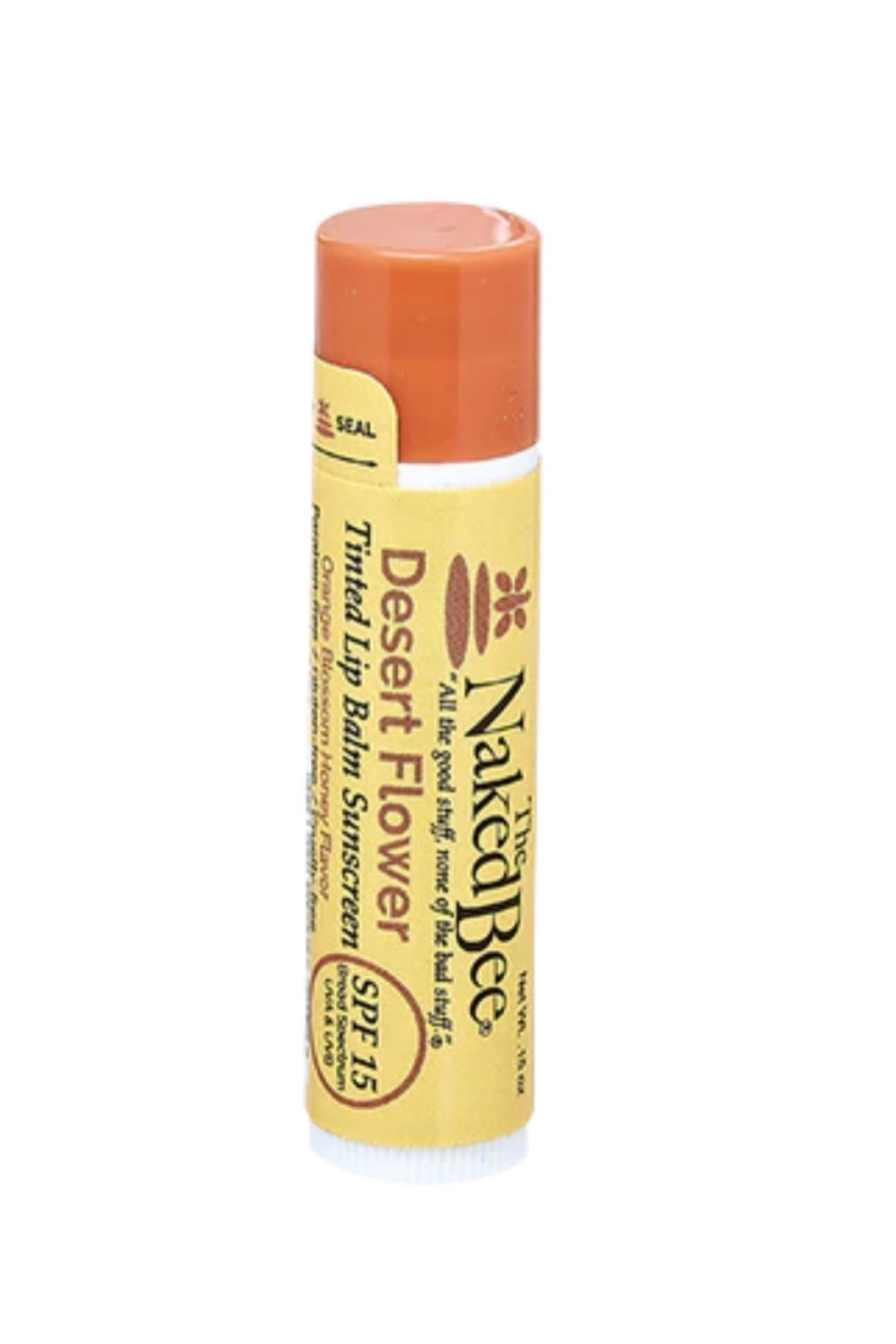 SPF 15 Orange Blossom Honey Tinted Lip Balm in Desert Flower by Naked Bee-Gift-Naked Bee-Gallop 'n Glitz- Women's Western Wear Boutique, Located in Grants Pass, Oregon