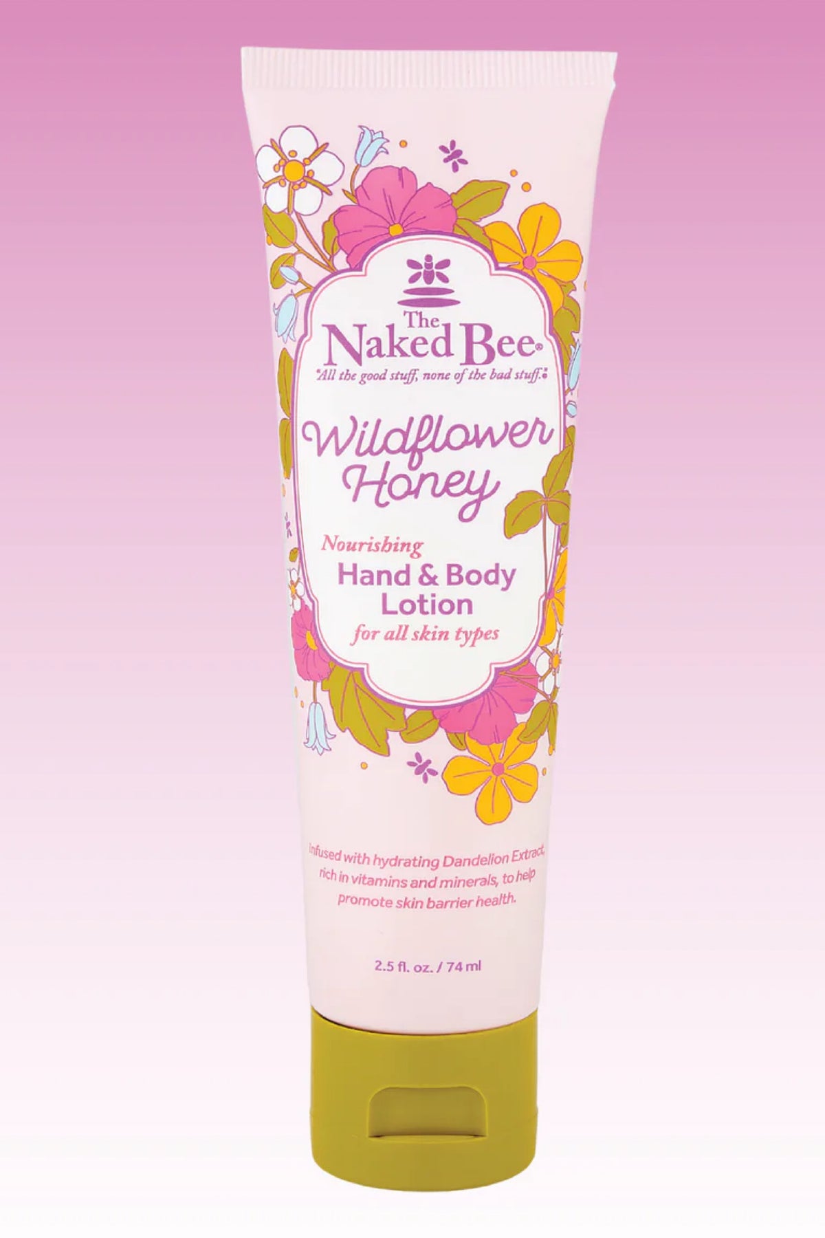 Wildflower and Honey Nourishing Hand & Body Lotion 2.5 oz by Naked Bee-Gift-Naked Bee-Gallop 'n Glitz- Women's Western Wear Boutique, Located in Grants Pass, Oregon