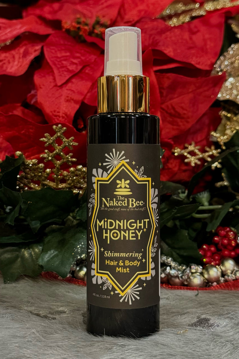 Midnight Honey Shimmering Hair and Body Mist 4 oz by Naked Bee-Gift-Naked Bee-Gallop 'n Glitz- Women's Western Wear Boutique, Located in Grants Pass, Oregon