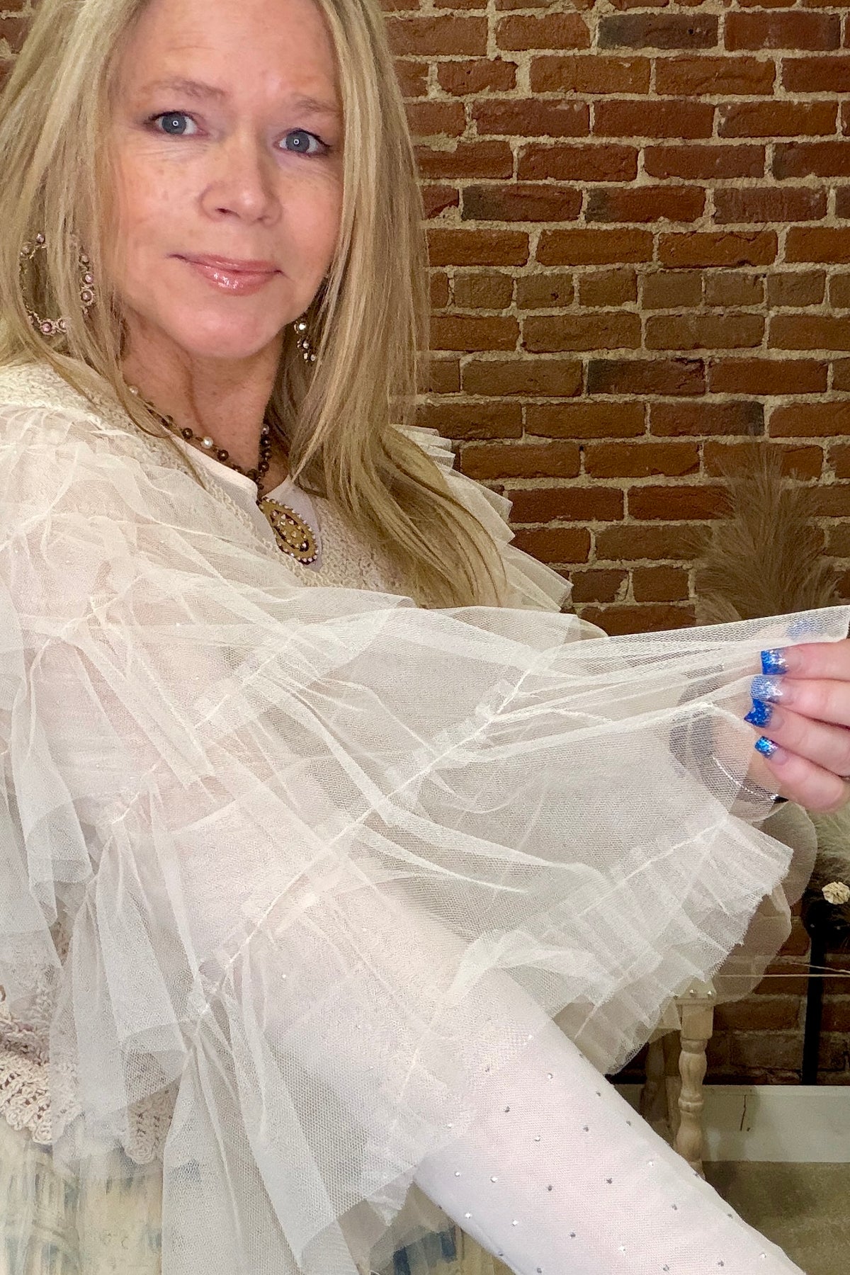 Ivory Frontier Crochet Cropped Cardigan-Cardigan-Origami-Gallop 'n Glitz- Women's Western Wear Boutique, Located in Grants Pass, Oregon