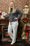 Super Soft Forest Open-Leg Lounge Pant By PJ Salvage-Pajamas-PJ Salvage-Gallop 'n Glitz- Women's Western Wear Boutique, Located in Grants Pass, Oregon
