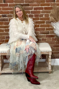 Rumor 17" Tall Boot in Red by Justin Boots-Women's Boot-Justin Boots-Gallop 'n Glitz- Women's Western Wear Boutique, Located in Grants Pass, Oregon