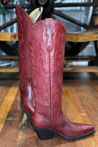 Rumor 17" Tall Boot in Red by Justin Boots-Women's Boot-Justin Boots-Gallop 'n Glitz- Women's Western Wear Boutique, Located in Grants Pass, Oregon