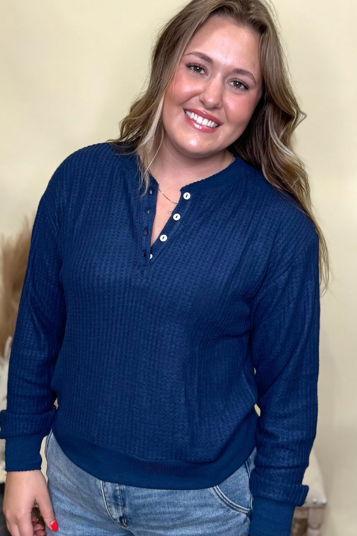 Morning Waffles Long Sleeve Top by PJ Salvage-Pajamas-PJ Salvage-Gallop 'n Glitz- Women's Western Wear Boutique, Located in Grants Pass, Oregon