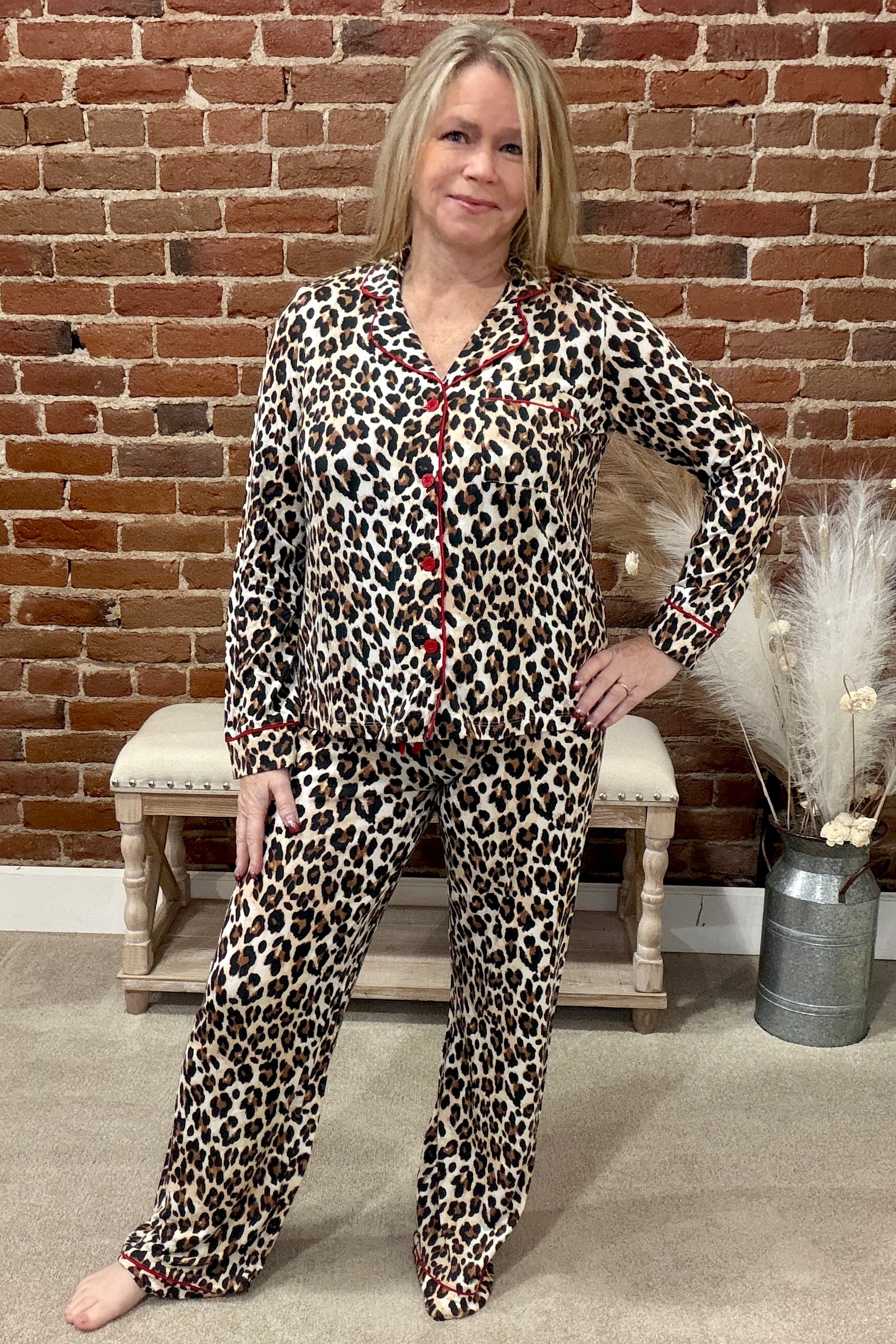 Holiday Dreams PJ Set By PJ Salvage-Pajamas-PJ Salvage-Gallop 'n Glitz- Women's Western Wear Boutique, Located in Grants Pass, Oregon