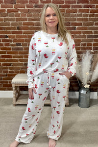 Lets Get Toasty PJ Set By PJ Salvage-Pajamas-PJ Salvage-Gallop 'n Glitz- Women's Western Wear Boutique, Located in Grants Pass, Oregon