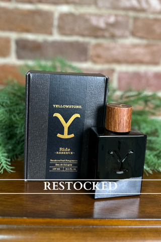 Yellowstone RIDE Reserve Men's Cologne by Tru Western-Gift-Tru Western-Gallop 'n Glitz- Women's Western Wear Boutique, Located in Grants Pass, Oregon