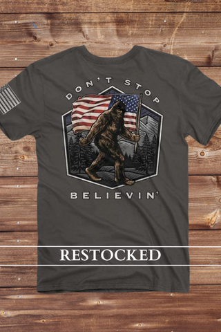 USA Bigfoot Tee-Men's Graphic Tee-Buck Wear-Gallop 'n Glitz- Women's Western Wear Boutique, Located in Grants Pass, Oregon