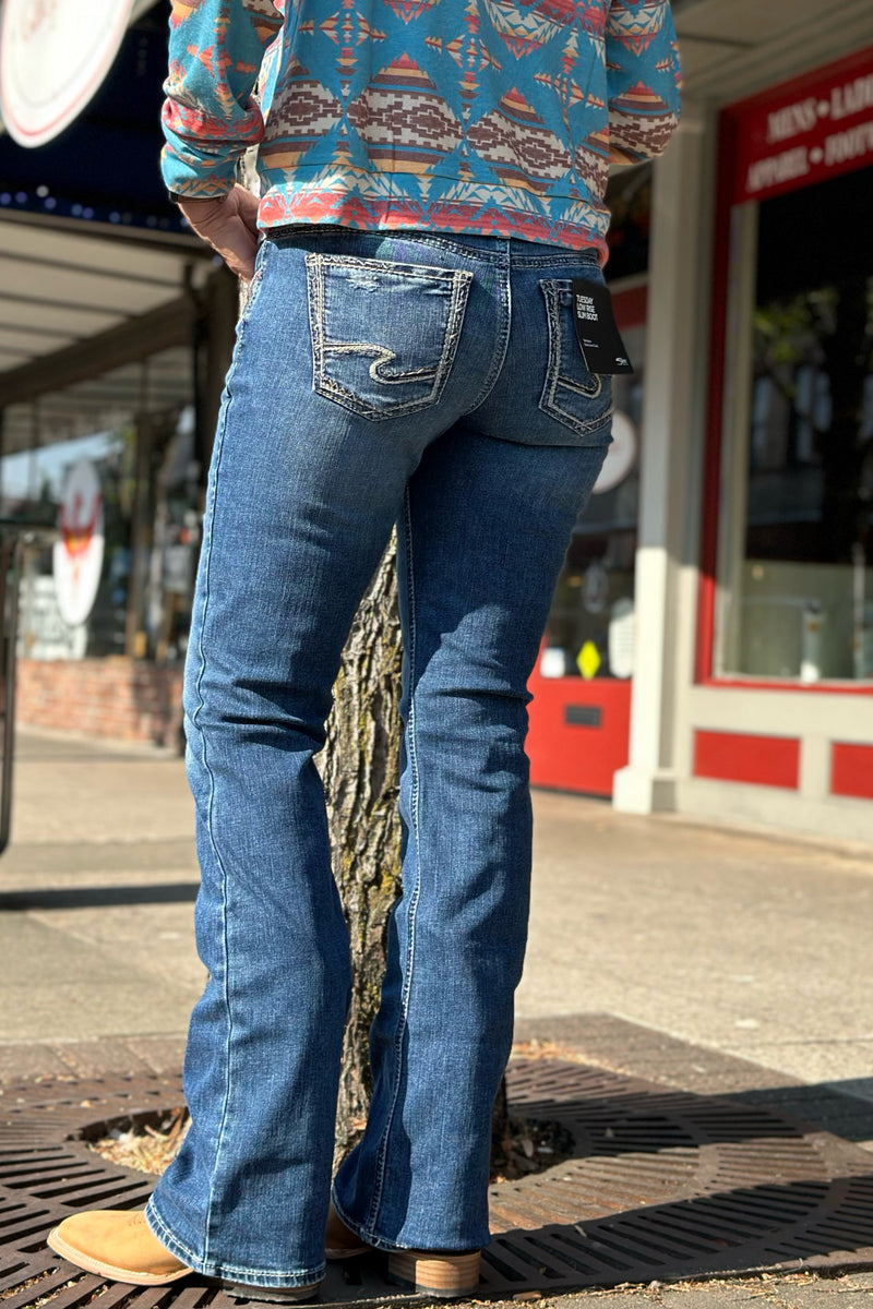 Tuesday Low Rise Slim Bootcut Jean by Silver-Bootcut-Silver Jeans-Gallop 'n Glitz- Women's Western Wear Boutique, Located in Grants Pass, Oregon