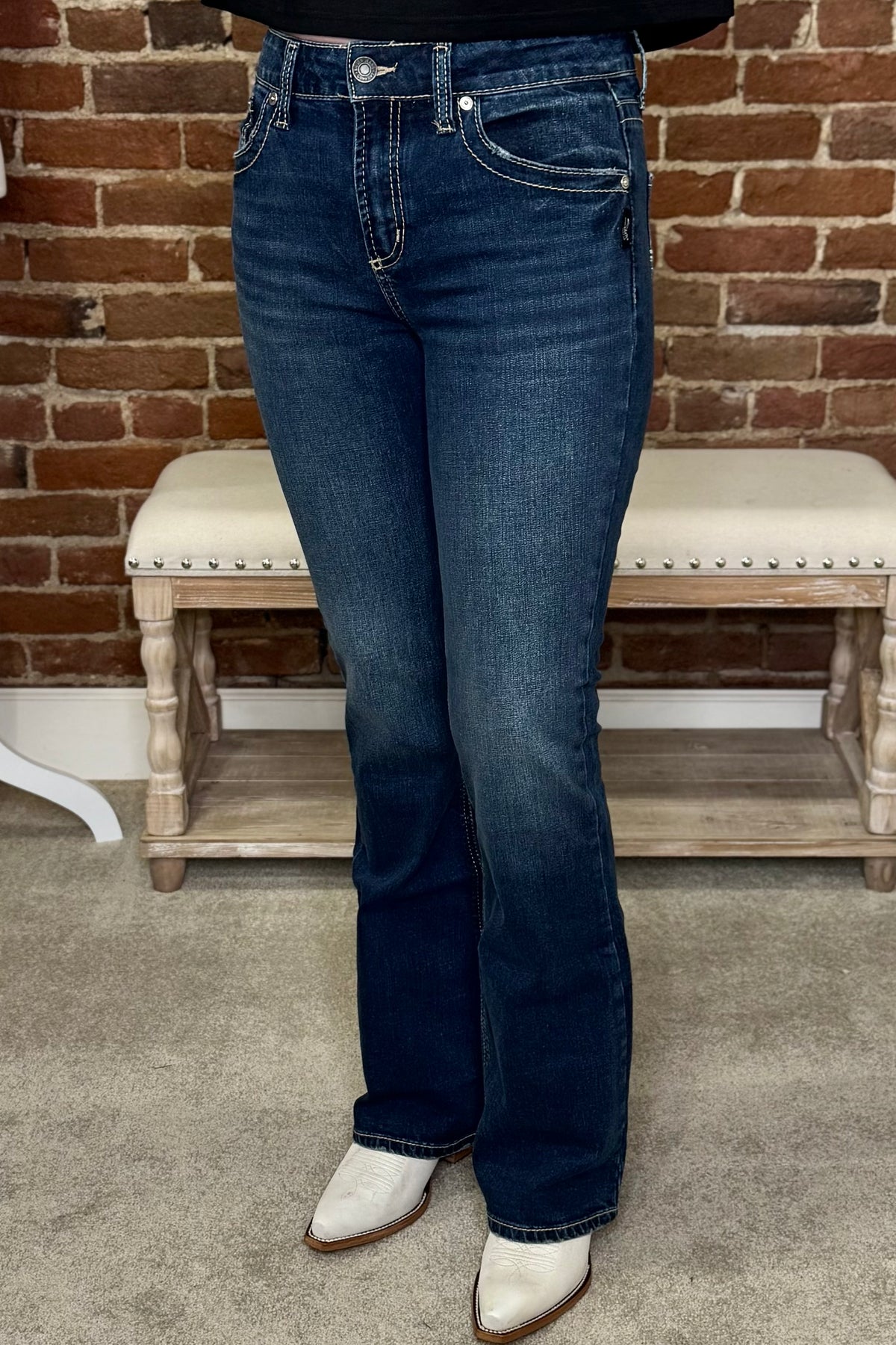 Avery High Rise Bootcut Jeans by Silver-Bootcut-Silver Jeans-Gallop 'n Glitz- Women's Western Wear Boutique, Located in Grants Pass, Oregon