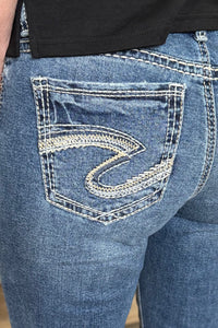 Elyse Mid Rise Bootcut by Silver-Bootcut-Silver Jeans-Gallop 'n Glitz- Women's Western Wear Boutique, Located in Grants Pass, Oregon