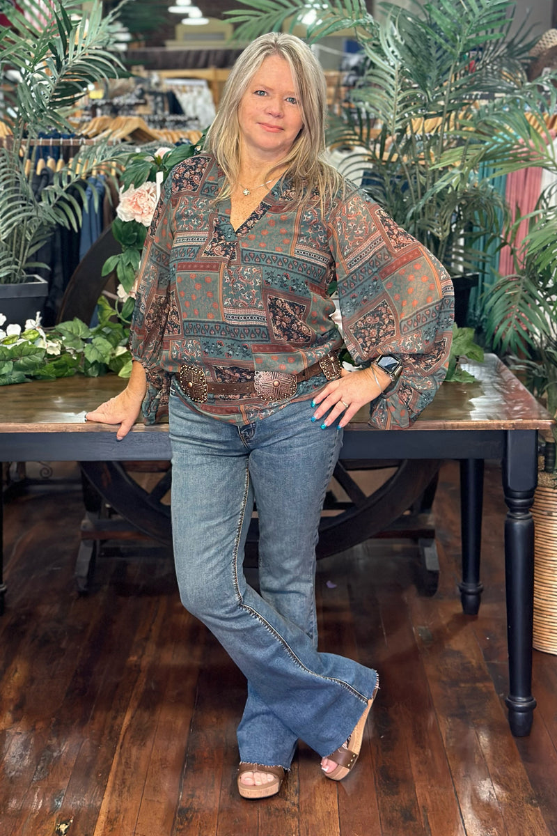 Stella High Rise Flare Jean by Kut From The Kloth-Flare-Kut From The Kloth-Gallop 'n Glitz- Women's Western Wear Boutique, Located in Grants Pass, Oregon