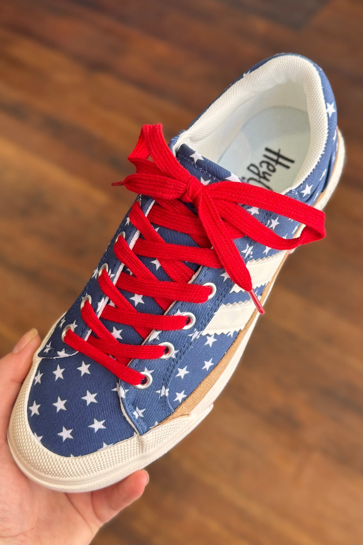 THATS HER Americana Lace-Up Platform Sneakers By Corkys-Women's Shoes-Corkys-Gallop 'n Glitz- Women's Western Wear Boutique, Located in Grants Pass, Oregon