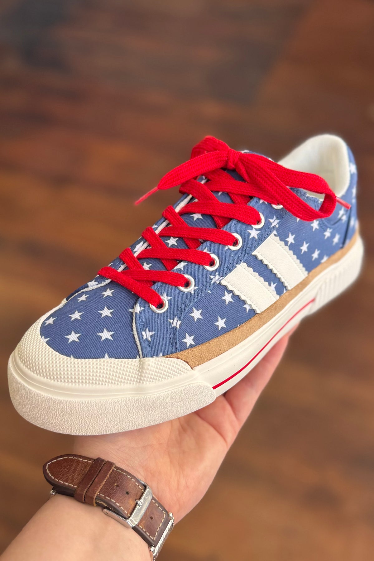 THATS HER Americana Lace-Up Platform Sneakers By Corkys-Women's Shoes-Corkys-Gallop 'n Glitz- Women's Western Wear Boutique, Located in Grants Pass, Oregon