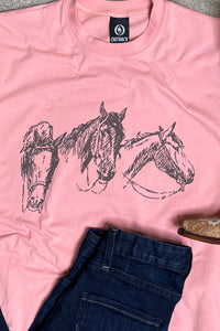Triple Gallop Tee by Outback-top-Outback Trading-Gallop 'n Glitz- Women's Western Wear Boutique, Located in Grants Pass, Oregon