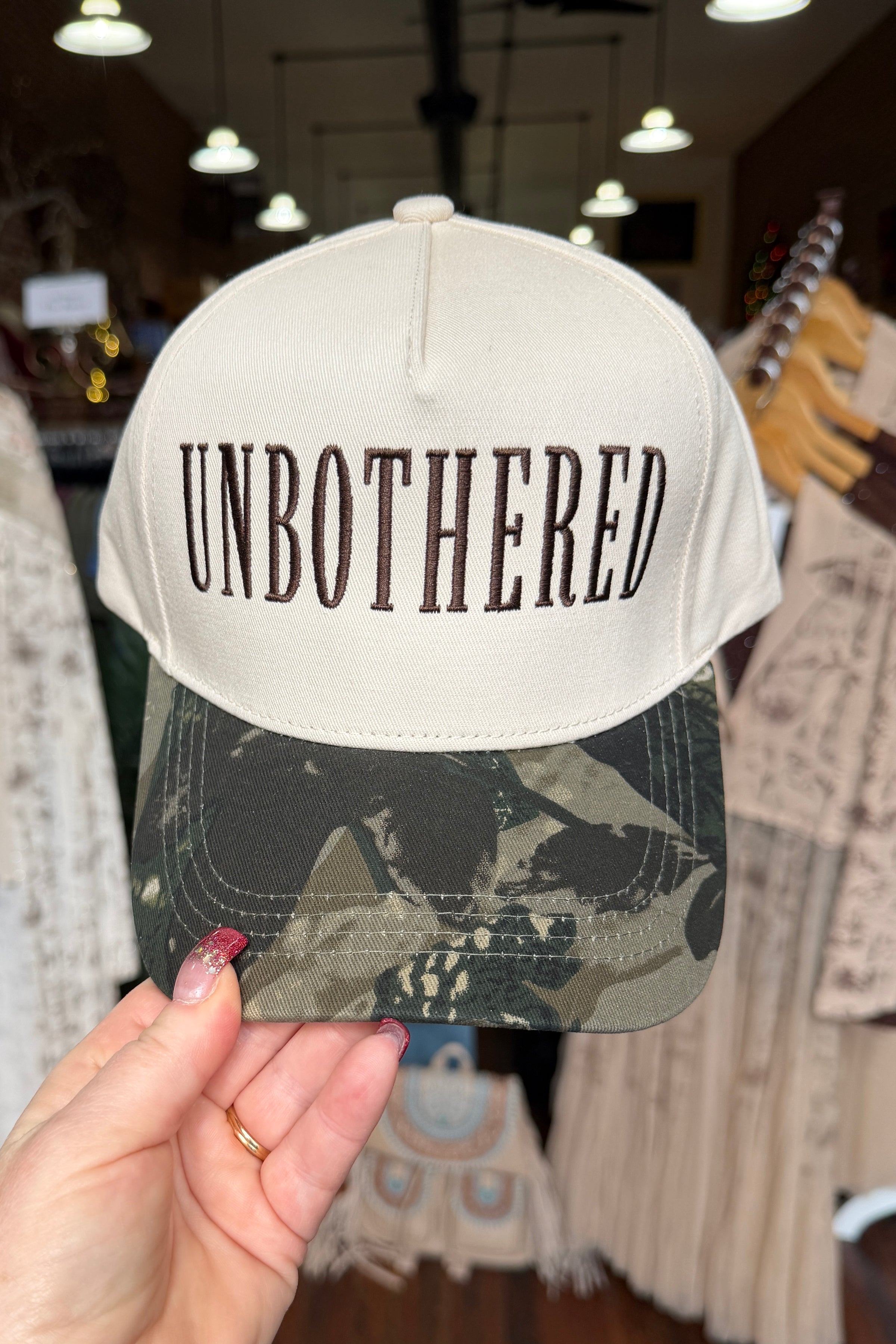 Unbothered Ball Cap-Ball Cap-jess lea-Gallop 'n Glitz- Women's Western Wear Boutique, Located in Grants Pass, Oregon
