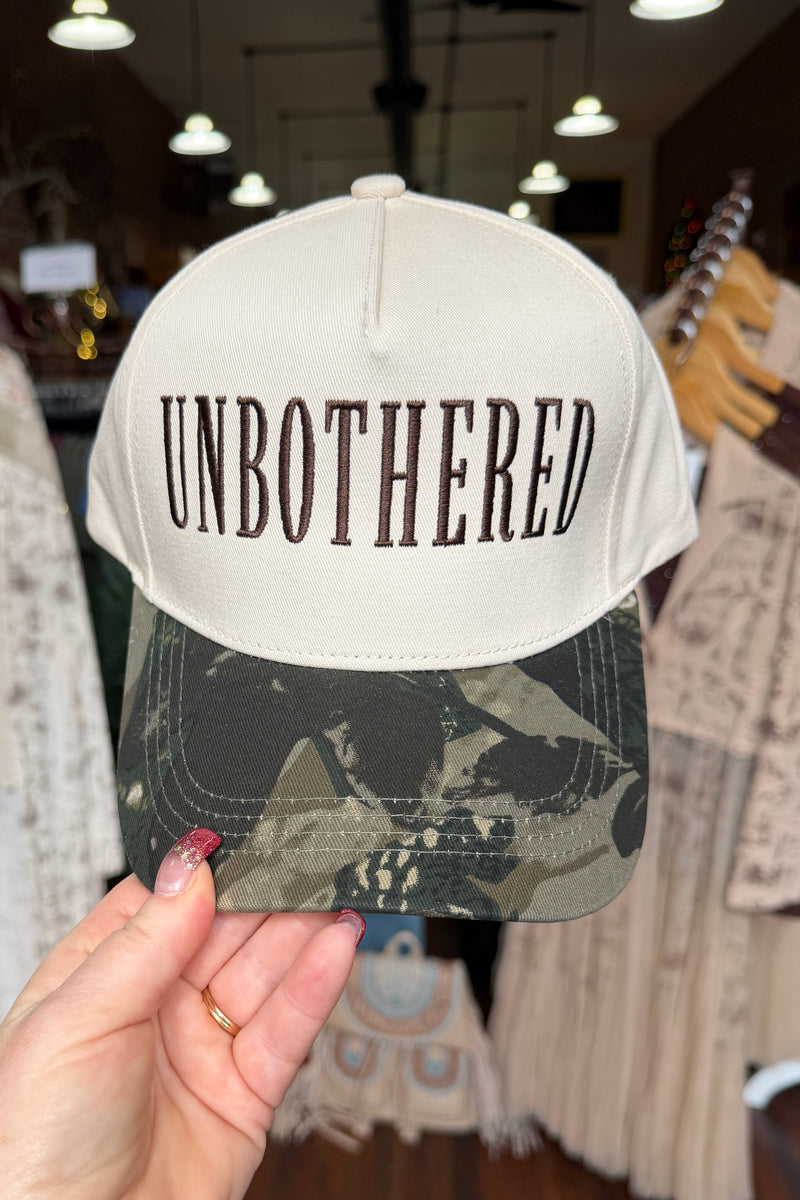 Unbothered Ball Cap-Ball Cap-jess lea-Gallop 'n Glitz- Women's Western Wear Boutique, Located in Grants Pass, Oregon