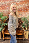 Crop Pull Over Sweater By Angie-Sweater-Angie-Gallop 'n Glitz- Women's Western Wear Boutique, Located in Grants Pass, Oregon